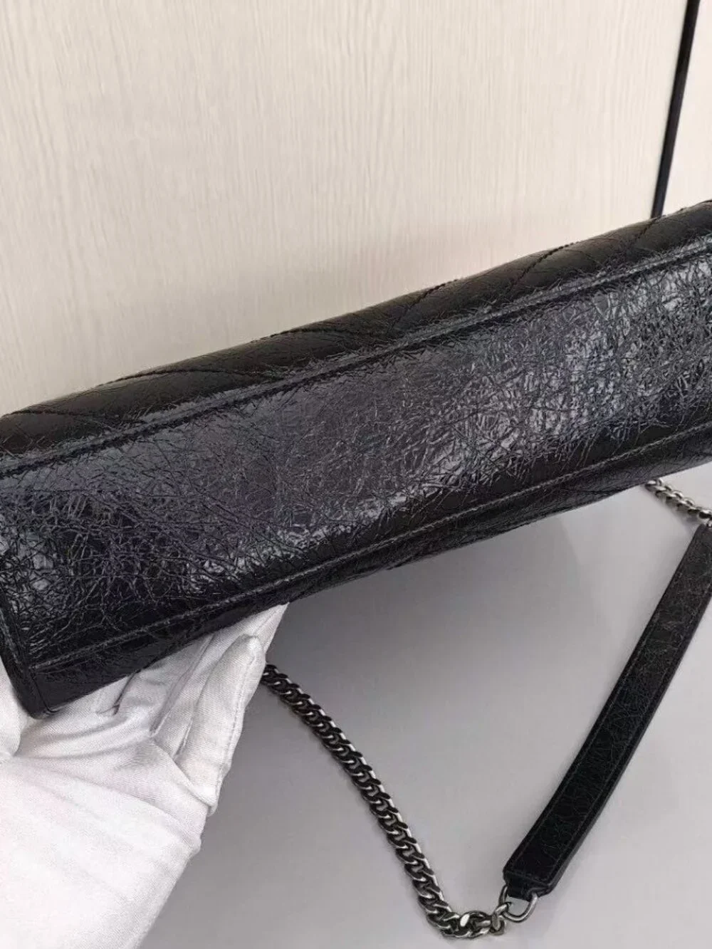 YSL Niki Shopping Bag with Chain Strap